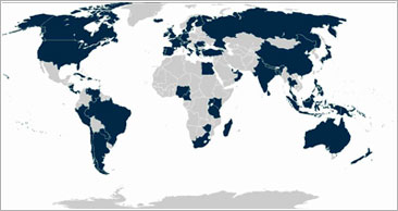 World Tour Map